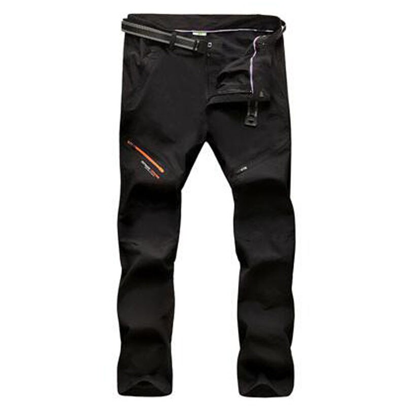 Aufdiazy heren lente zomer snel drogende wandelbroek heren outdoor sport dunne ademende broek fiets visbroek  jm032: Zwart / Aziatische maat xl