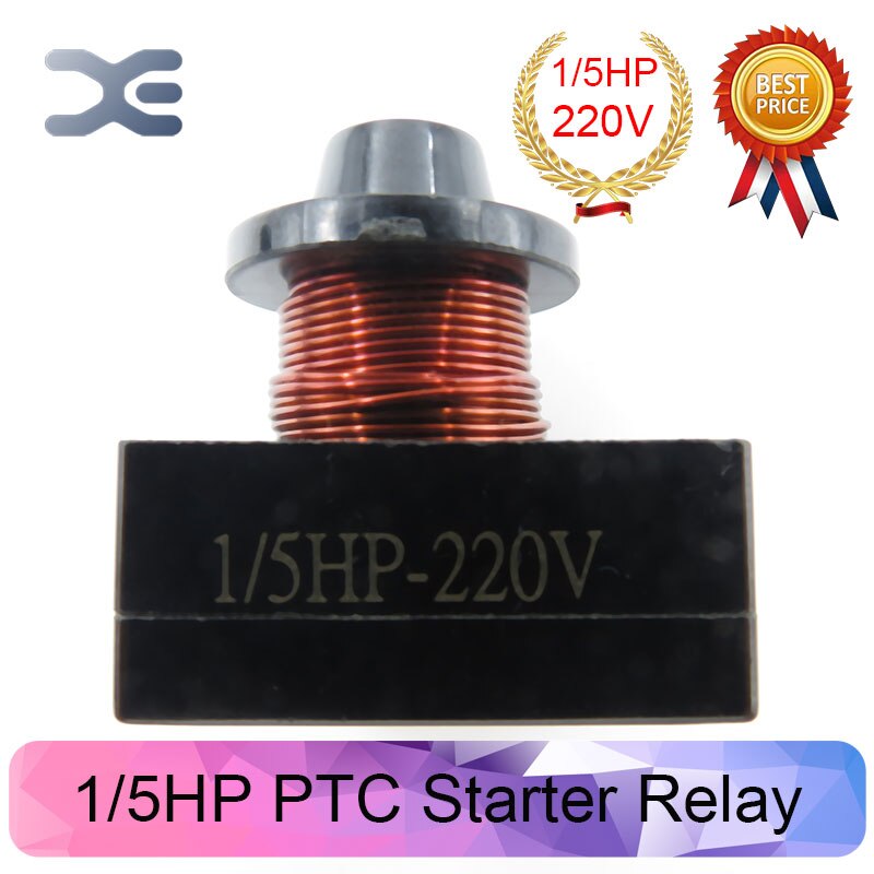 4 st  l1/2 l1/3 l1/4 l1/5 hp kylskåp reservdelar kompressor för kyl överbelastningsskydd kyl