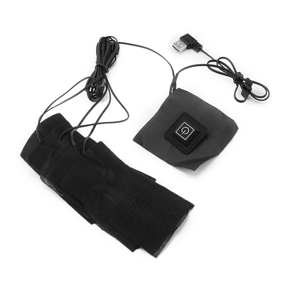 Practical 1pc Portable USB Electric Heating Pad 3 Gear Adjusted Temperature DIY Thermal Vest Clothing Heated Pads Warmer