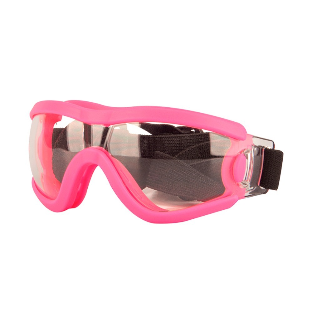 Lunettes de soleil pour chien, sangle réglable, résistantes aux UV, imperméables, coupe-vent, Anti-buée, pour animaux de compagnie, voyage: S / YELLOW