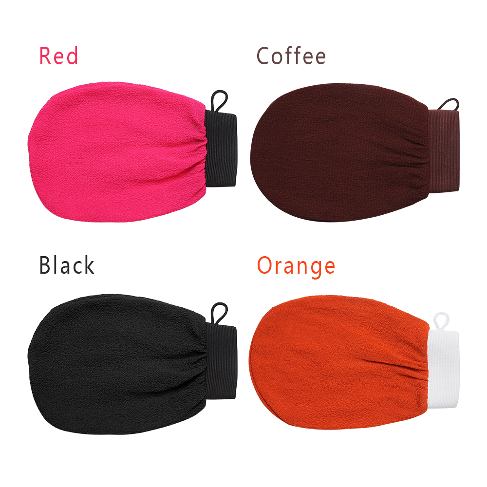Gant de gIslande à fréquence de frottement pour le corps, bain pour éplucher, gants extensibles pour la peau, douche, brosse Linge, serviette, mousse, massage, livres, 1 pièce