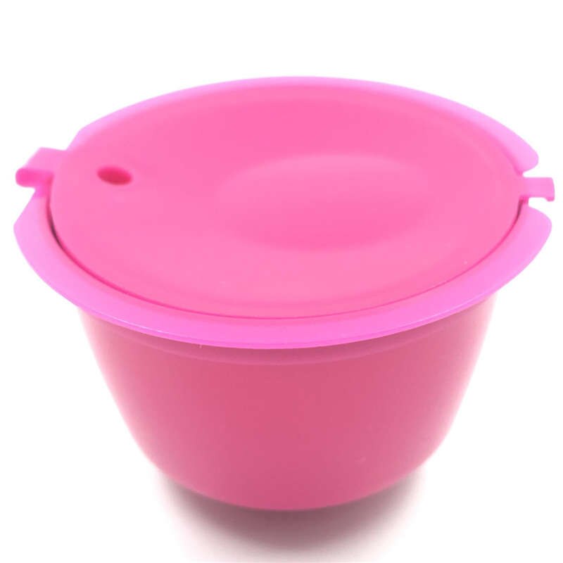 Kapsułki wielokrotnego użytku Dolce Gusto wielokrotnego użytku Nescafe kompatybilny z plastikowym Piccolo Genio Esperta Capsula: Rose Red