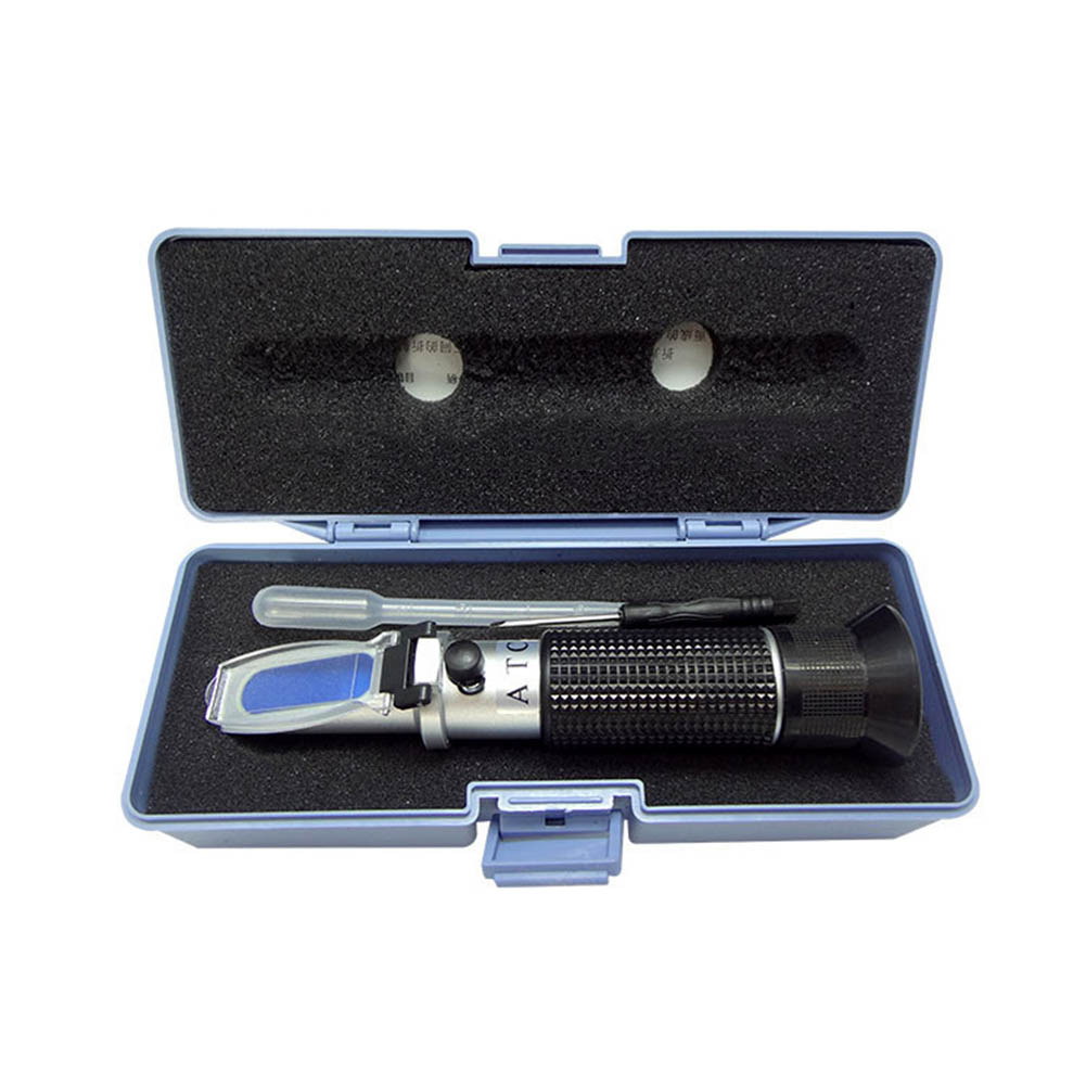 RZ High concentration Brix Refractometer 0~90% Honey Bees Sugar Food Beverages ATC Content Beekeeping RZ117 Meter Tool