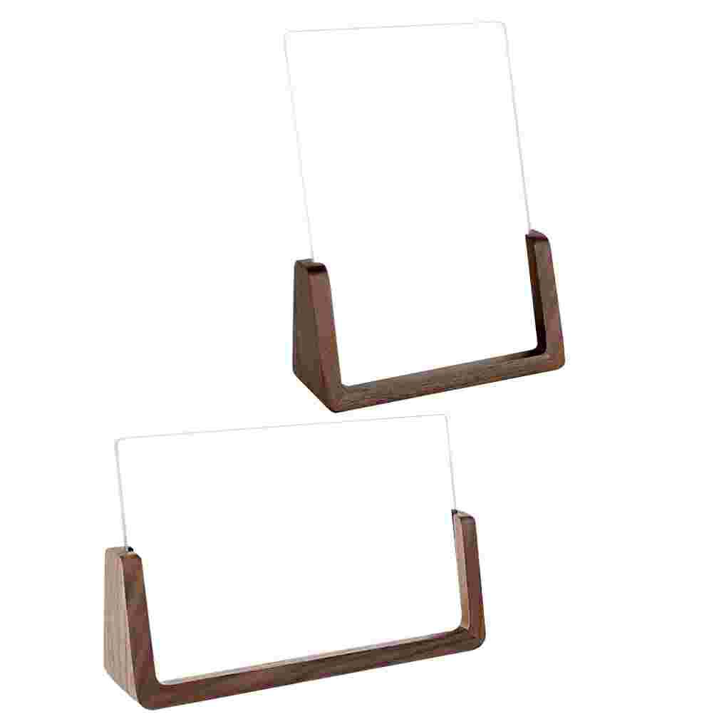 1pc Photo Frame Stylish Strong Wood Photo Frame Photo Display Frame for Home