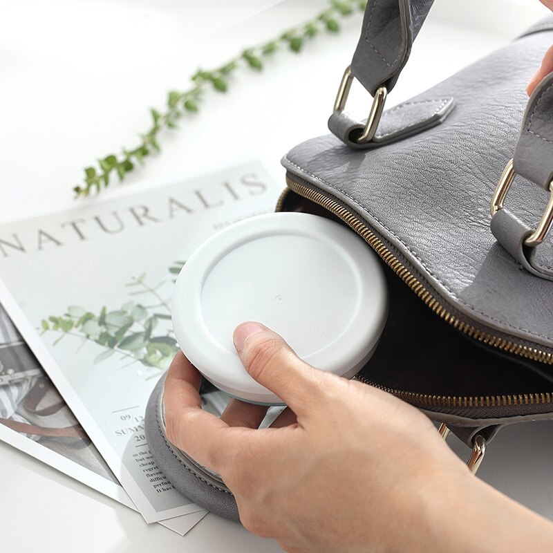 Nowy składany kubek silikonowy kubki robić kawy podróży składany kubek wody jedzenie stopień artykuły spożywcze odkryty kubek herbata kawa Handcup