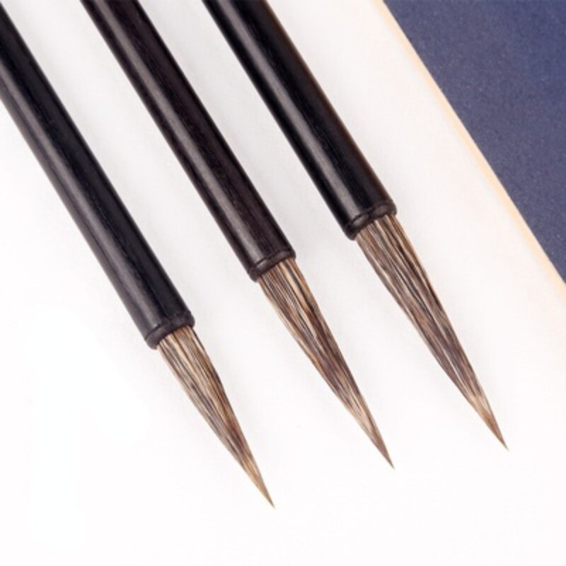 WSNDM 9 Stuks Chinese Penseel Voor Beginners, Chinese Kalligrafie Borstel Kanji Japanse Sumi Tekenborstel, Wolf Haar Kalligrafie Schilderij Borstels, Geschikt Voor Inkt En Aquarel Schilderen