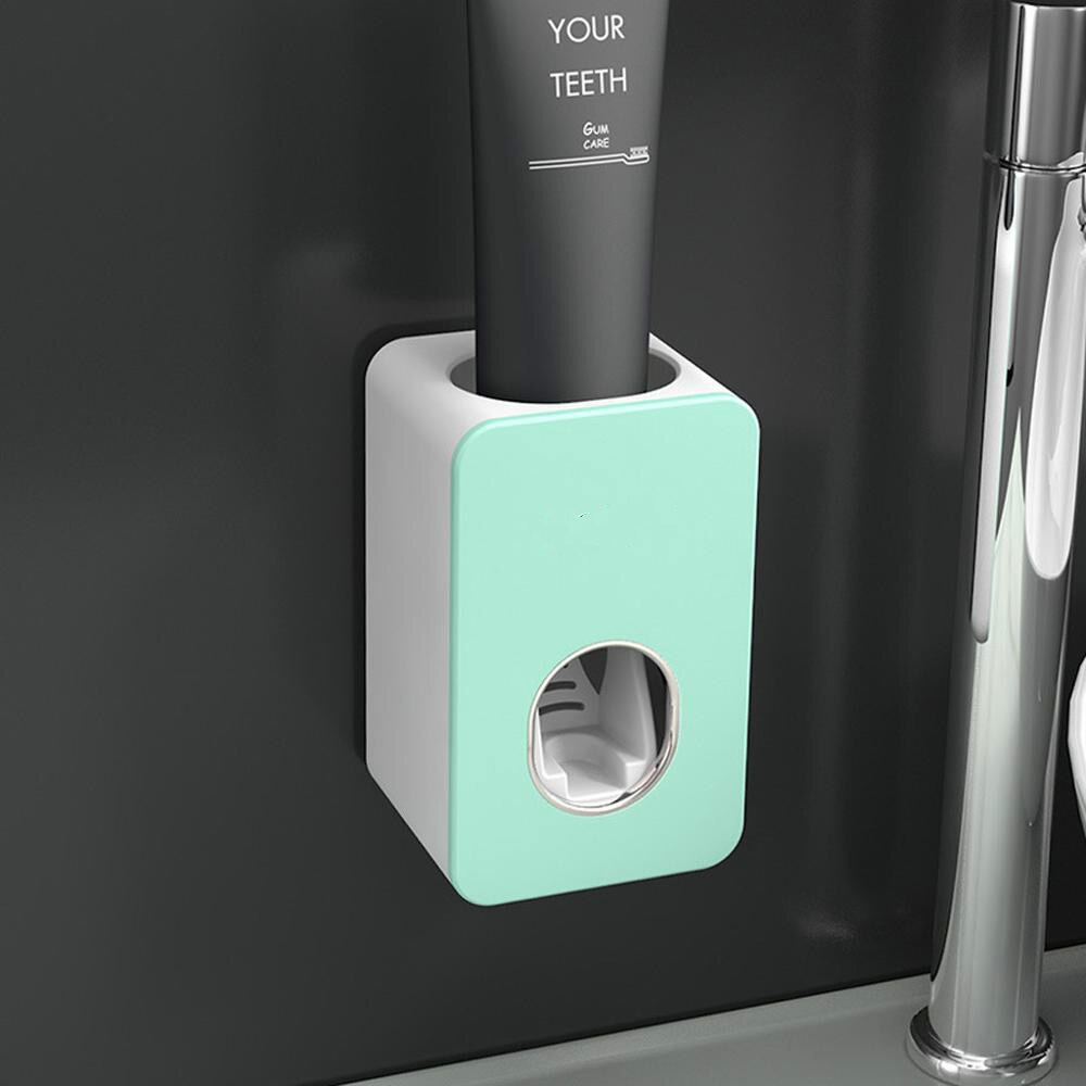 Dispensador automático de pasta de dientes, accesorios de baño de montaje  en pared, exprimidor de pasta