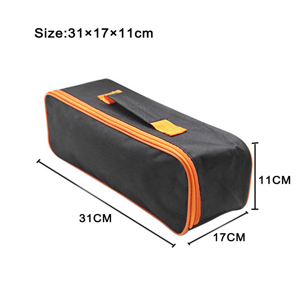 Accesorio negro para aspiradora de coche, bolsa con cierre, funda de almacenamiento, duradera, multifuncional, práctica, portátil