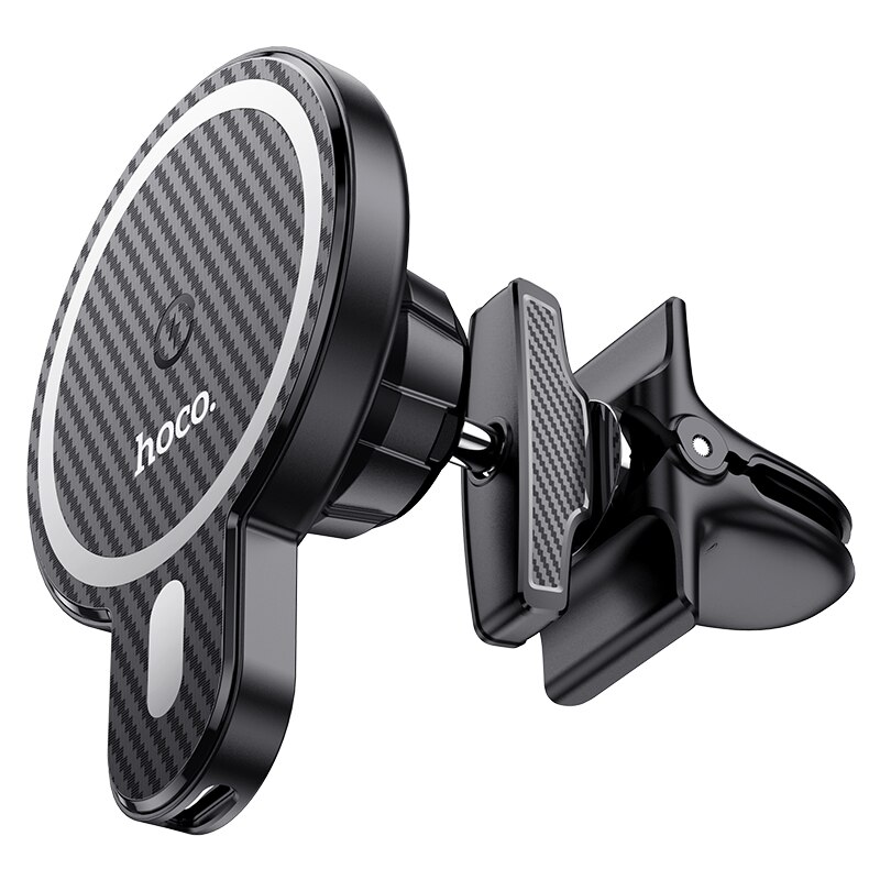 HOCO-soporte magnético para cargador de coche, dispositivo de carga rápida para iPhone 12 Pro 12 mini, 15W: Wireless Car Charger