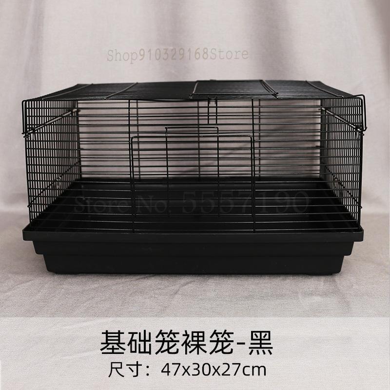 Hamster Kooi Egel Villa 47 Basic Kooi Levert Pakket Gouden Beer Levert Graan Bad Zand Kous Hek: 47x30x27cm   5