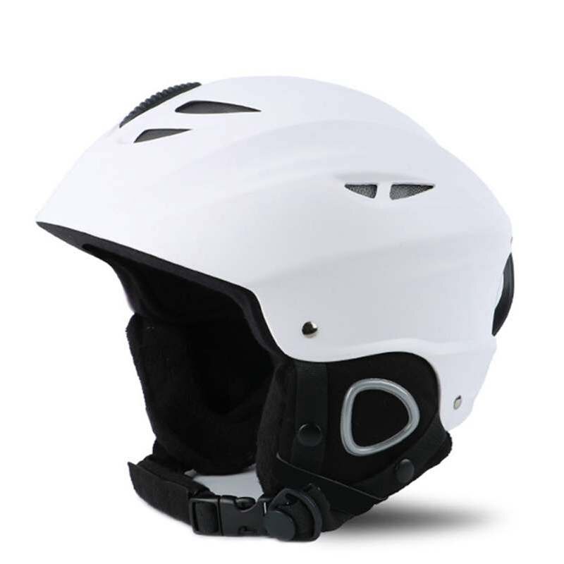 Professionele Ce-certificering Volwassen Ski Helm Man Vrouwen Schaatsen Skateboard Snowboard Sport Helmen: white / M