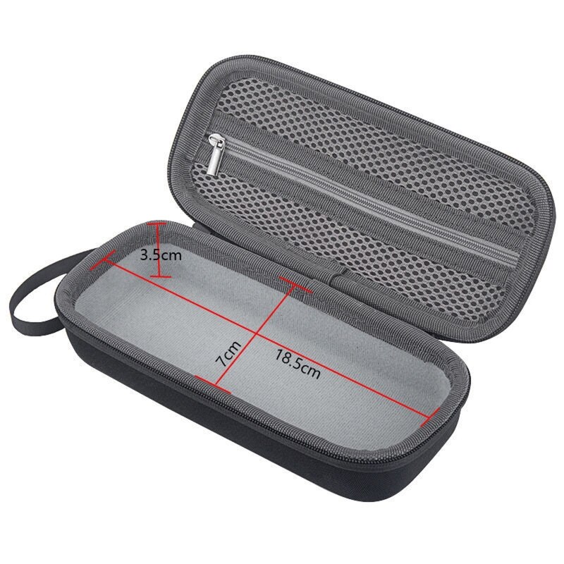 Portable Travel EVA Box Compatible withXiaomi Car Inflator 1S Pump Speaker Storage Bag Zipper Easy to Open