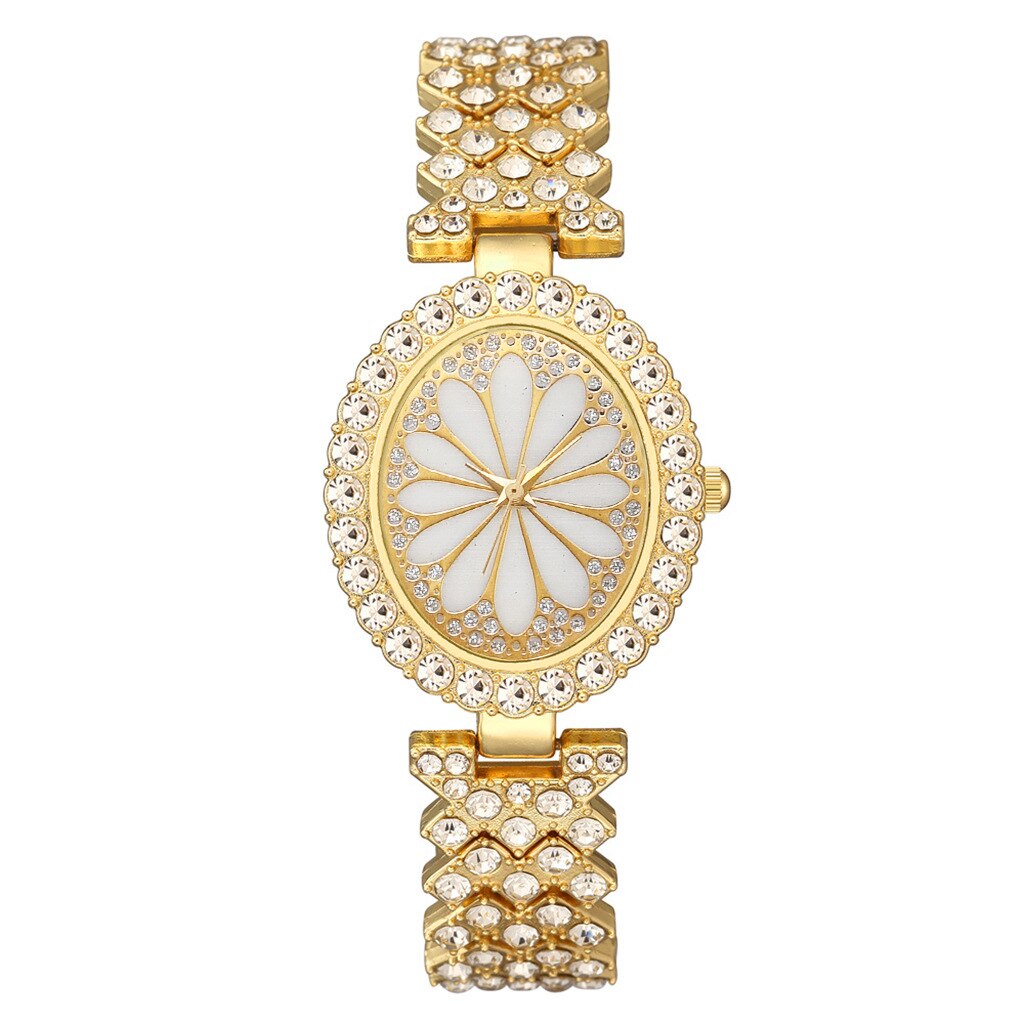Relojes Para Mujer Reloj Mujer Marcas Famosas De Lujo Relojes De Cuarzo Para Mujer Mujer Conjunto De Reloj De pulsera y Corea del Sur para mujer, Simple y combinación De ambiente,: 4