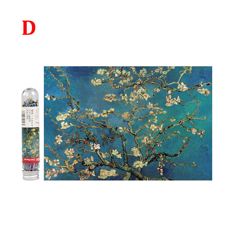 234 Pieces Multi-type Landscape Test Tube Packaging Educational Toys Or Adults Puzzle Toys Kids Puzzle Game: D