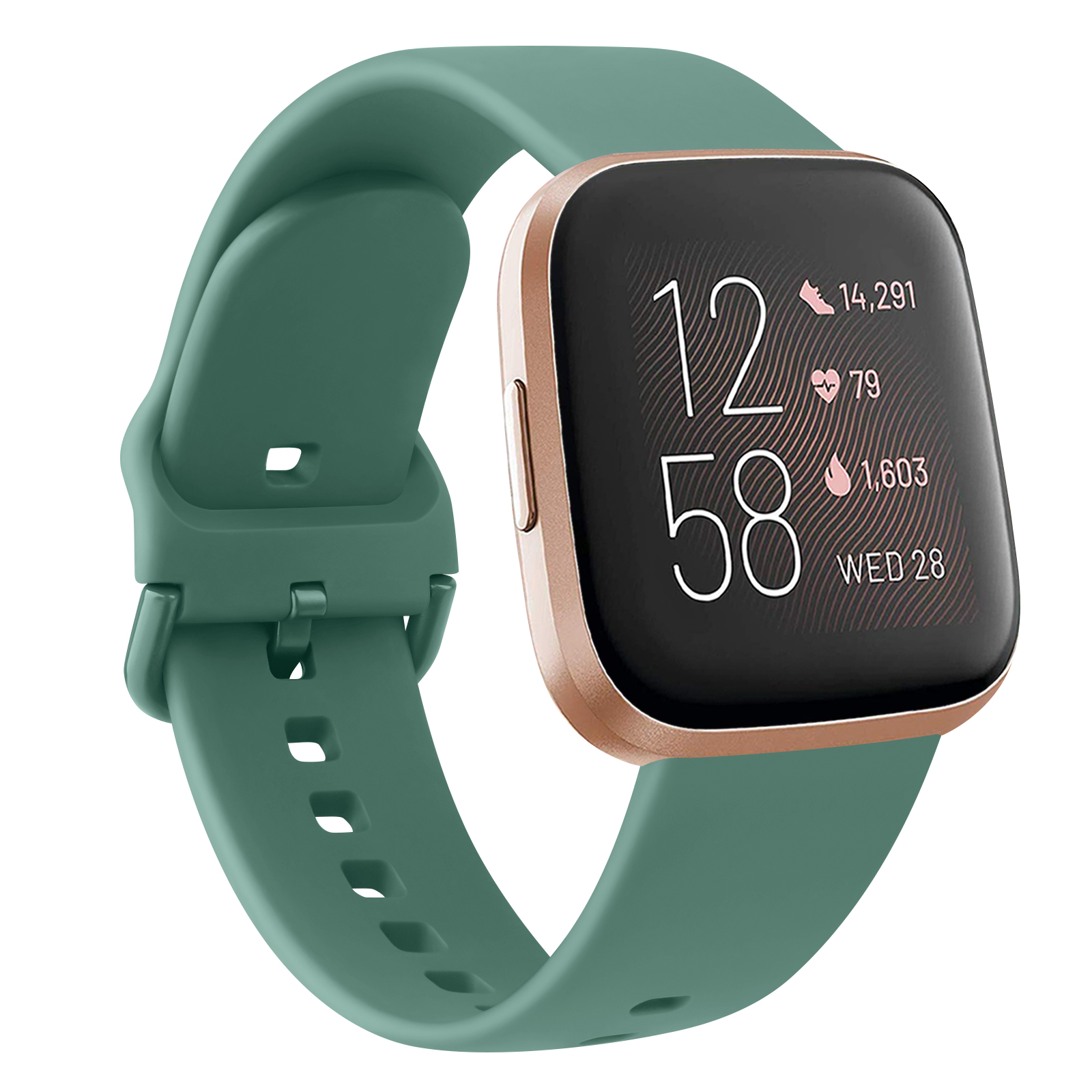 rem til fitbit versa 2/ versa-rem silikonklokkerem vanntett armbånd til fitbit versa lite erstatningsrem: Svart gul / 14mm