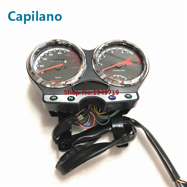 motorcycle GT125 QS125-5A-5C speedometer Meter gauge moto tacho clock for Suzuki 125cc GT 125 speedo meter indicator parts