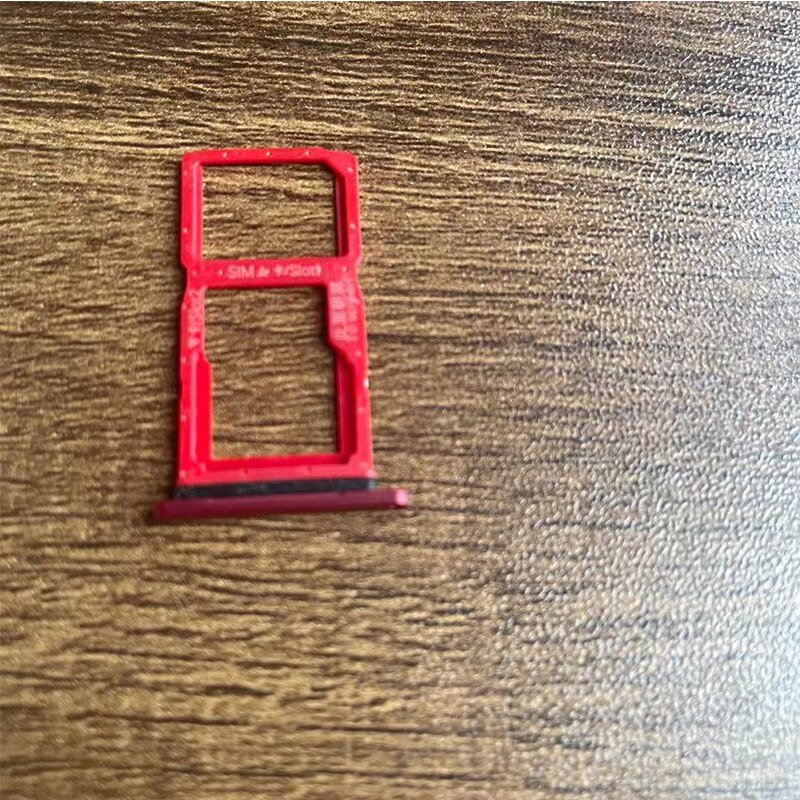 Vervanging Nieuw Voor Huawei Honor 9X Sim Card Tray Slot Houder Adapter Reparatie Onderdelen: Red