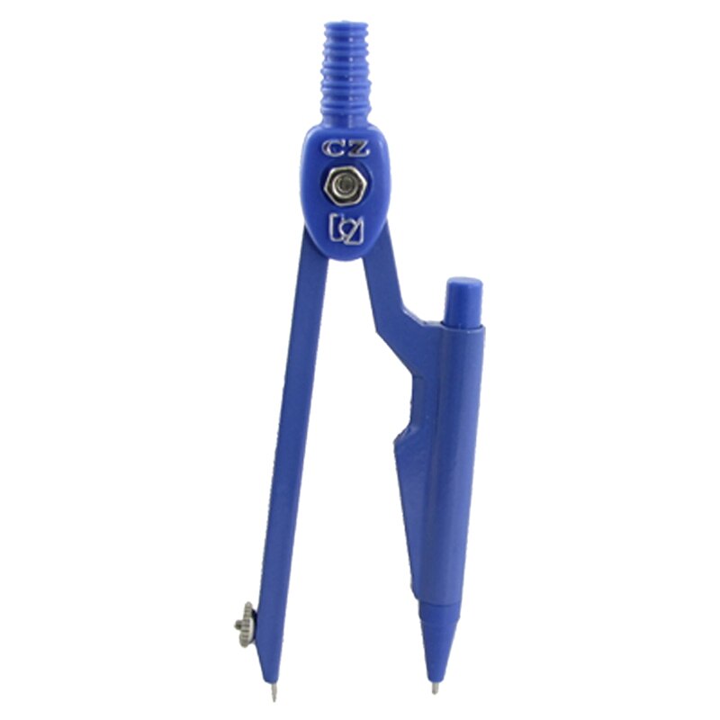 Cercle d'outils de géométrie de compas en métal de crayon mécanique d'étudiant