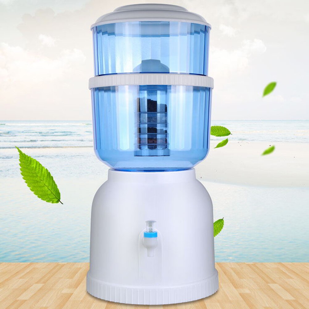 Sandy Eik gallon Desktop Koud Water Dispenser Gallon Drinking Fles Draagbare Aanrecht Koeler  Drinkwater Tap Tool Druk Waterpomp Equip – Grandado
