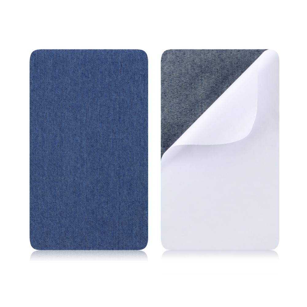 Denim Patches Heat Transfers Iron On Sew Reparatie Jeans Elleboog Knie Terug Patch Voor Kleding Stickers Decoratieve Applicaties