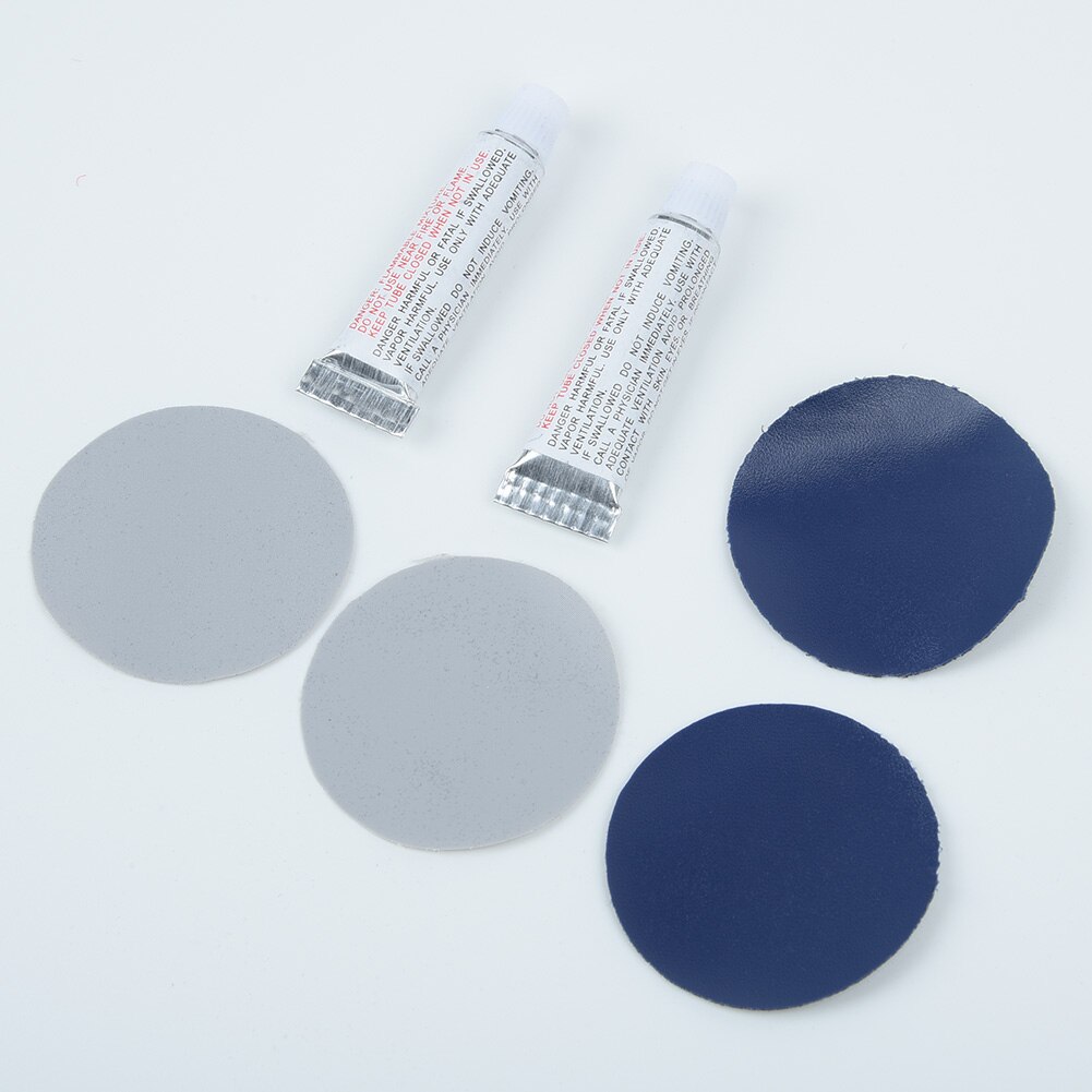 2 Set PVC Self-inflating Mat Air Bed Boat Sofa Repair Kit Patches Glue For Air Mattress Strong Adhesion Repair Accessories Quick
