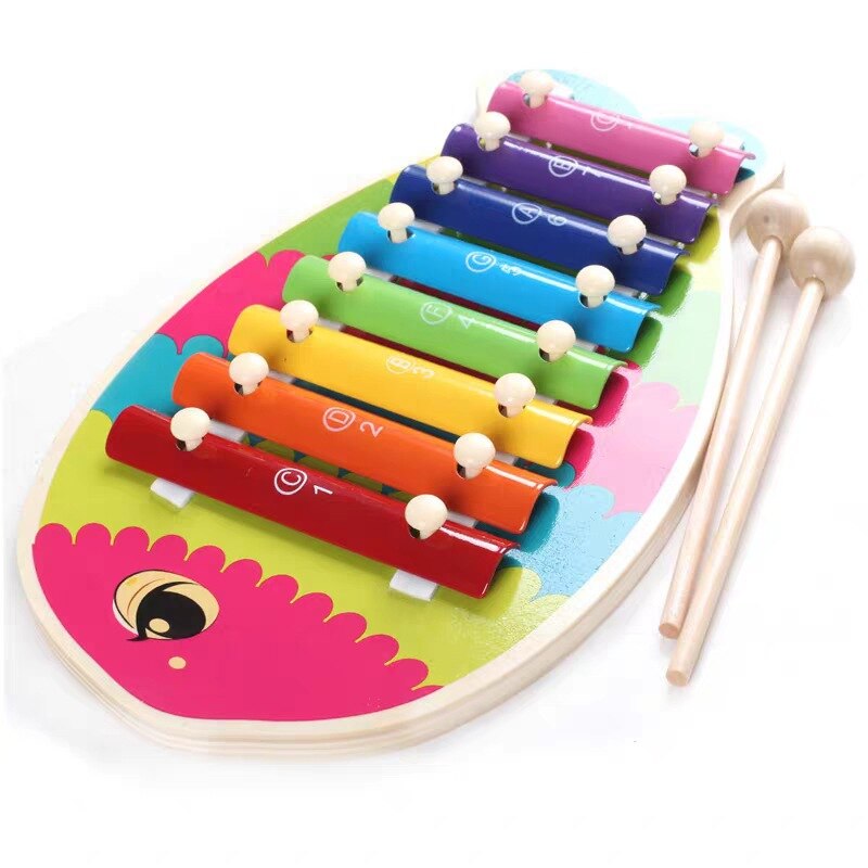 Jouets Musicaux En Bois Pour Enfants - 5 Instruments D'Éveil - Gxhong