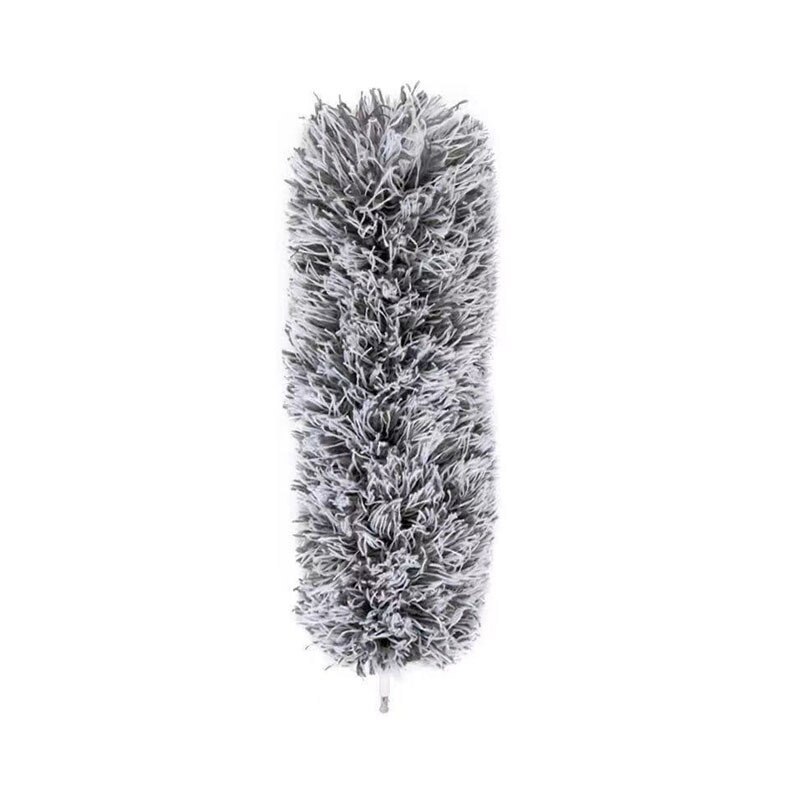 Microfiber Dust Brush Telescopic Ceiling Bedside Sofa Duster Air Condition Car Furniture Cleaning Brush Household Cleaning Tools: mop head