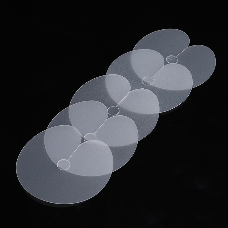 50/150PCS Round Hair Heat Protector Shields Heat Insulation Sheet Protector Shield Scale Hair Extensions Styling Accessories