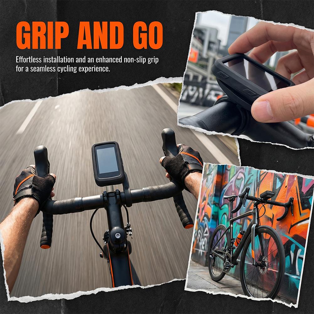 Für iGPSPORT BiNavi Luft Silikonhülle Displayschutzfolie Schutzhülle für GPS Fahrradcomputer Haut Fahrradzubehör