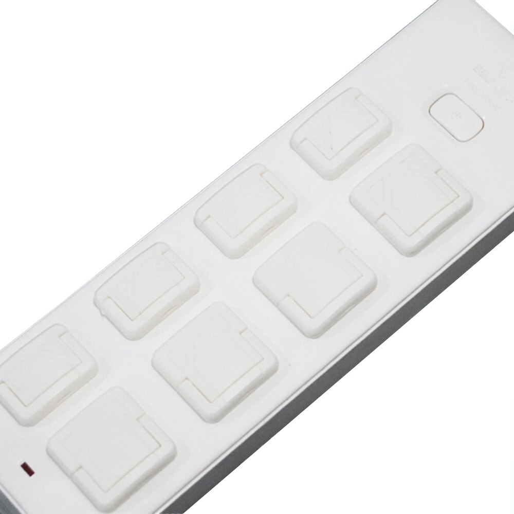 40 stuks/doos anti-elektrische schok stekkers afdekking anti-schok stopcontact veiligheids anti-elektrische stopcontact kinderbeveiliging beschermhoes: 6