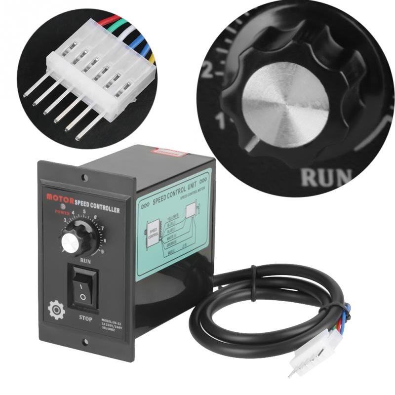 Ac Motor Speed Controller 400W Ac 220V Motor Speed Pinpoint Regulator Controller Vooruit En Achteruit