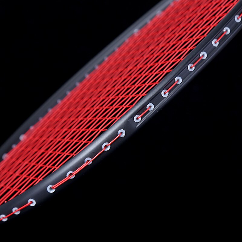 Graphit Einzigen Badminton Schläger Berufs Kohlenstoff Badminton Schläger mit Trage Tasche