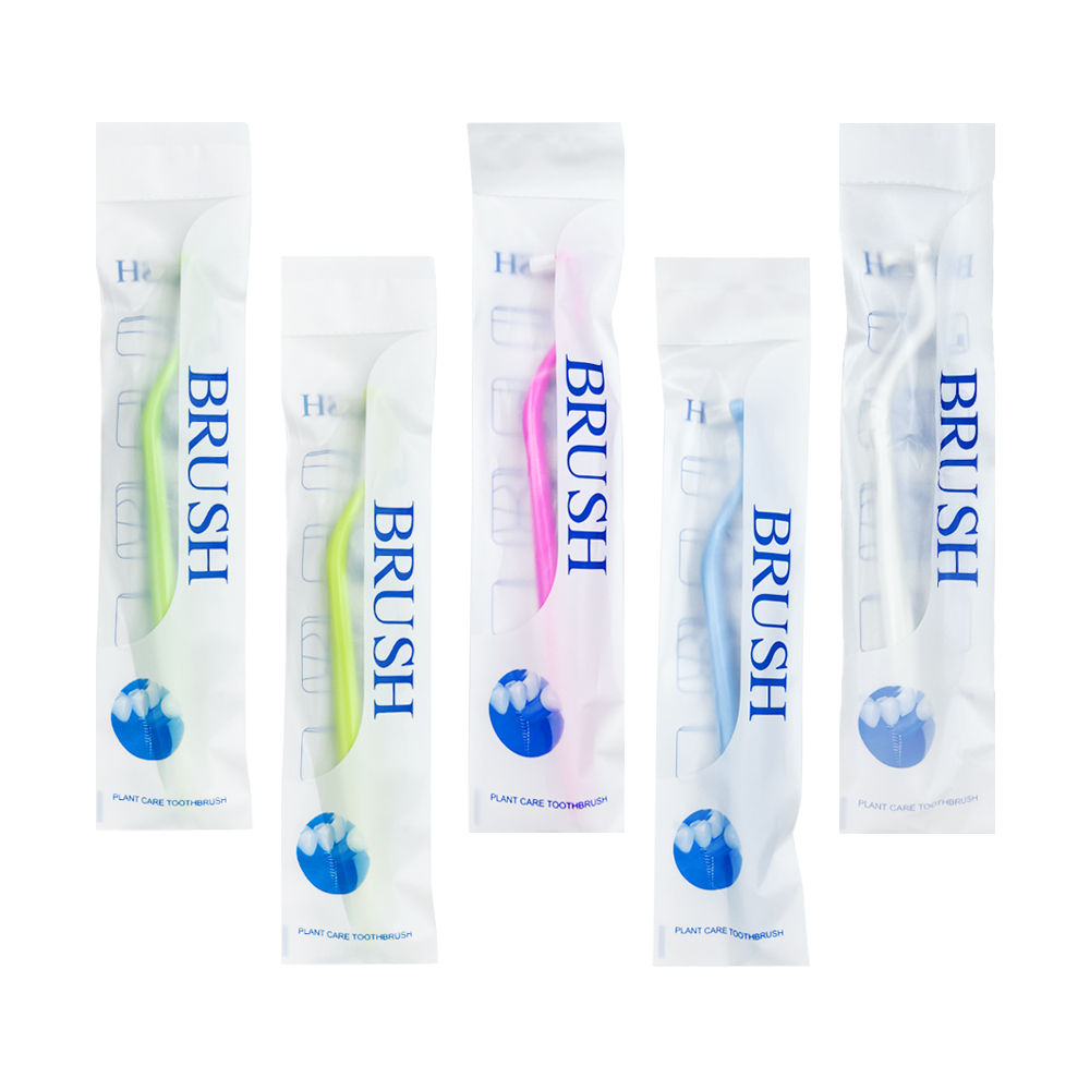 5pcs Orthodontische Tandenborstel Rager Single-Beam Zacht Haar Platte Kop Tandenborstel Tanden Reinigen Mondhygiëne Gereedschap