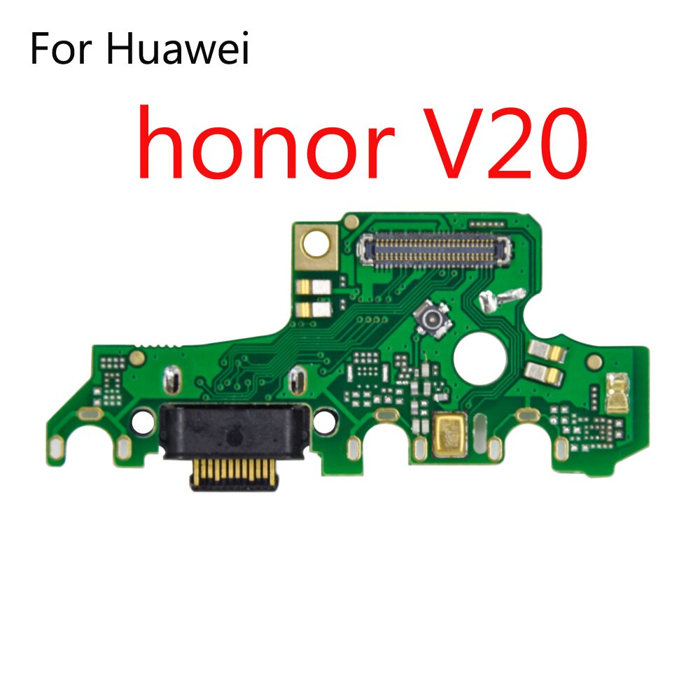 1 sztuk dla Huawei honor 8 9 10 20 lite 8c 8x max 9i v8 v9 v20 USB ładowarka pokładzie złącze ładowania Dock Flex Cable naprawy części: For honor V20