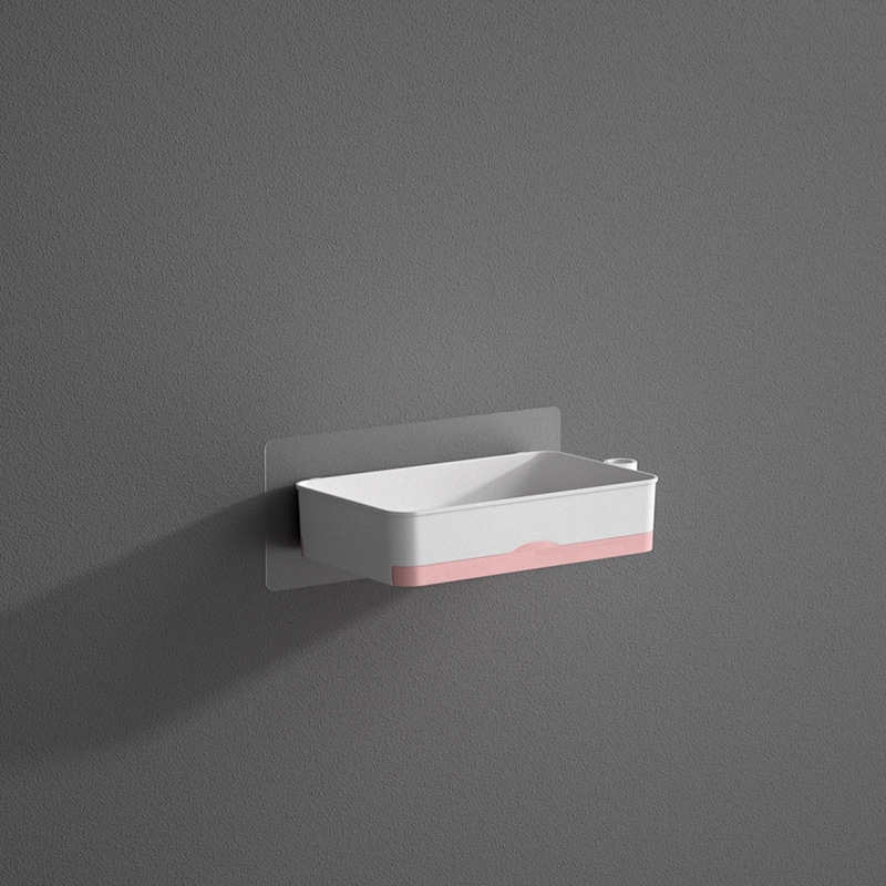 Wall-mounted Soap Dish 180 Degrees Rotate 1 2 3 4 Layer Soap Draining Rack Bathroom Soap Holder Bathroom Toiletries Shelf: PW1