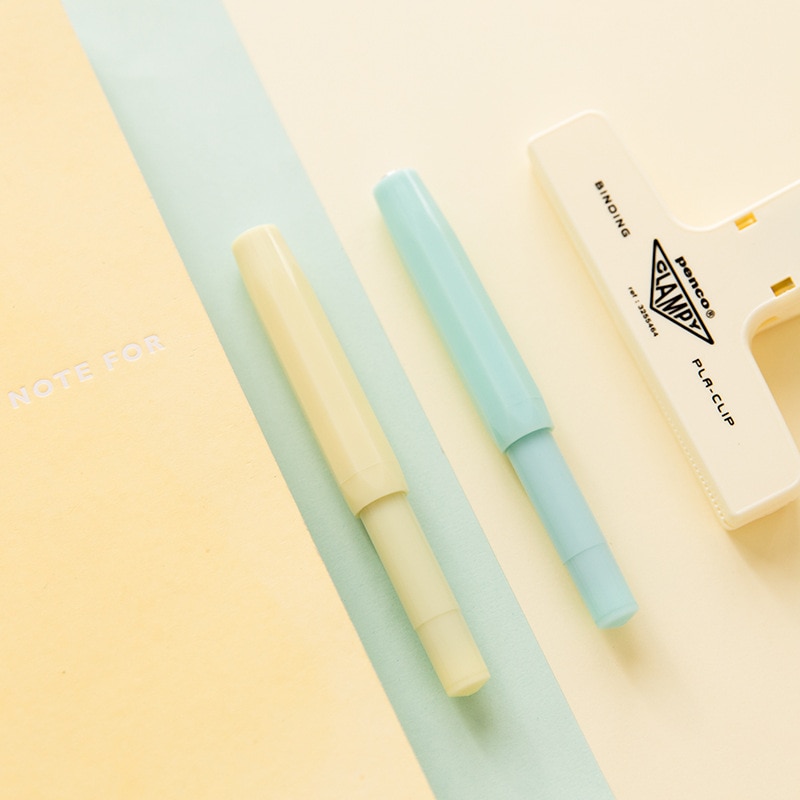 Bonito bolígrafo chino de Color claro de punta suave para escribir,