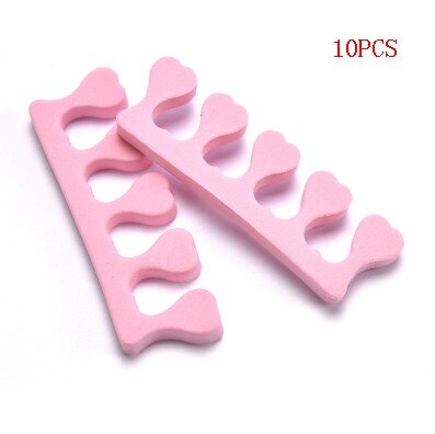 Finger Finger Cotton Finger Splitter Nail Toe Sponge Nail Art Tools Toe Separators: Light Yellow