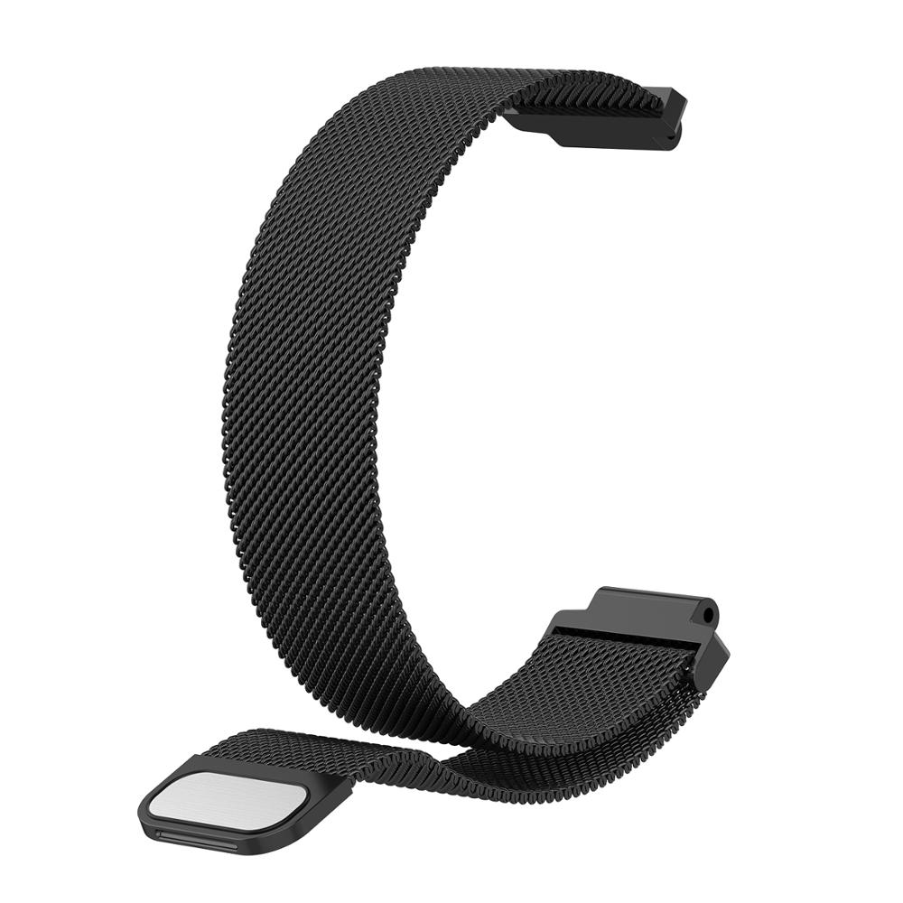 Milanese urrem til garmin forerunner 235/735xt/220/620/630/s20/s5/s6/ gps sport metal smart urbånd magnetisk armbånd