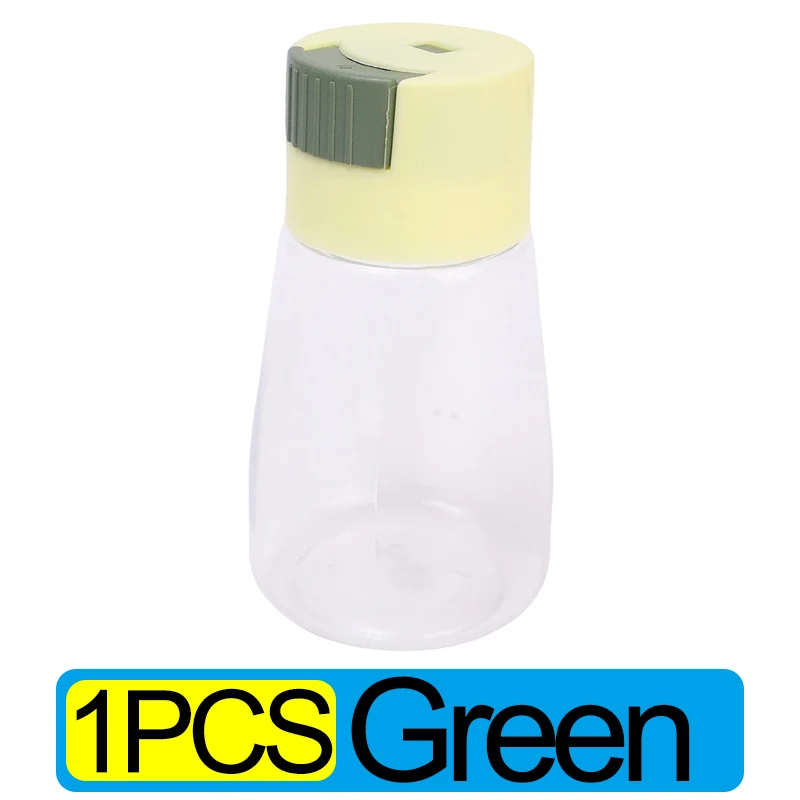 Kvantitativ push-type krydderiraker pressetype saltdispenser krydderidispenser forseglet køkkenkrydderiboks krydderiflaske: Klar