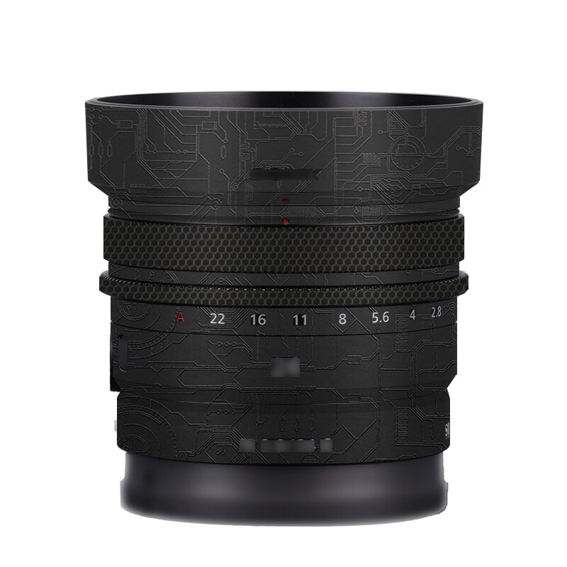24 2.8g / FE24 F2.8G obiektyw winylowa tablica naścienna skórki Wrap pokrywa dla SONY FE 24mm f/2.8G (SEL24F28G) obiektyw Premium naklejka: Fantasy Black
