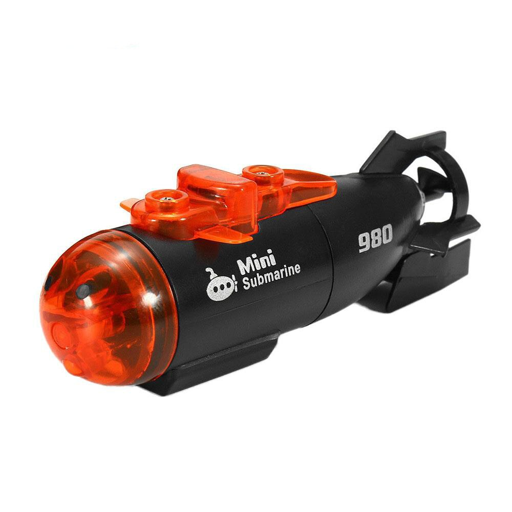 Mini Rc Onderzeeërs Elektrische Speelgoed Innovatieve 3 Kanalen Met Licht Plastic Outdoor 2 Modi Infrarood Led