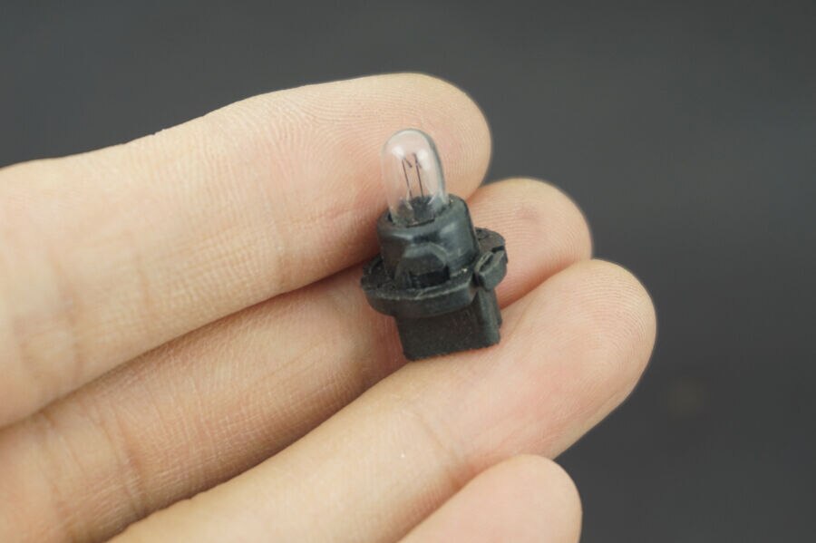 10Pcs Universele Auto 12V 1.4W T5 Instrument Panel Lampen & Houder