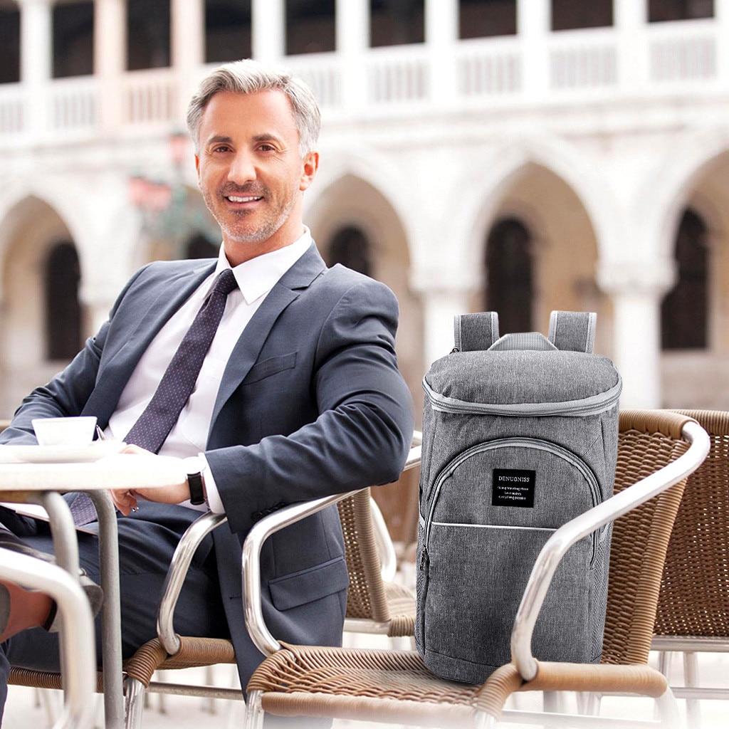 Durável reutilizável trabalho almoço balde refrigerador para homens e mulheres escritório saco de isolamento à prova dwaterproof água gelo pacote moda almoço sacos c50