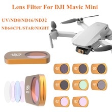 Mavic Mini Lens Filter Drone Camera Lens Protector CPL ND8 16 32 64 UV STAR Night Lens Filter Set Voor DJI Mavic Mini Accessoires