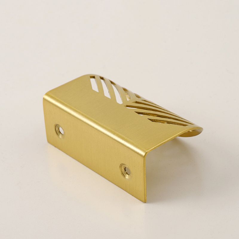 Antikk bladform messing dørknott møbelhåndtak skuff trekker kjøkkenskap døren gullknotter