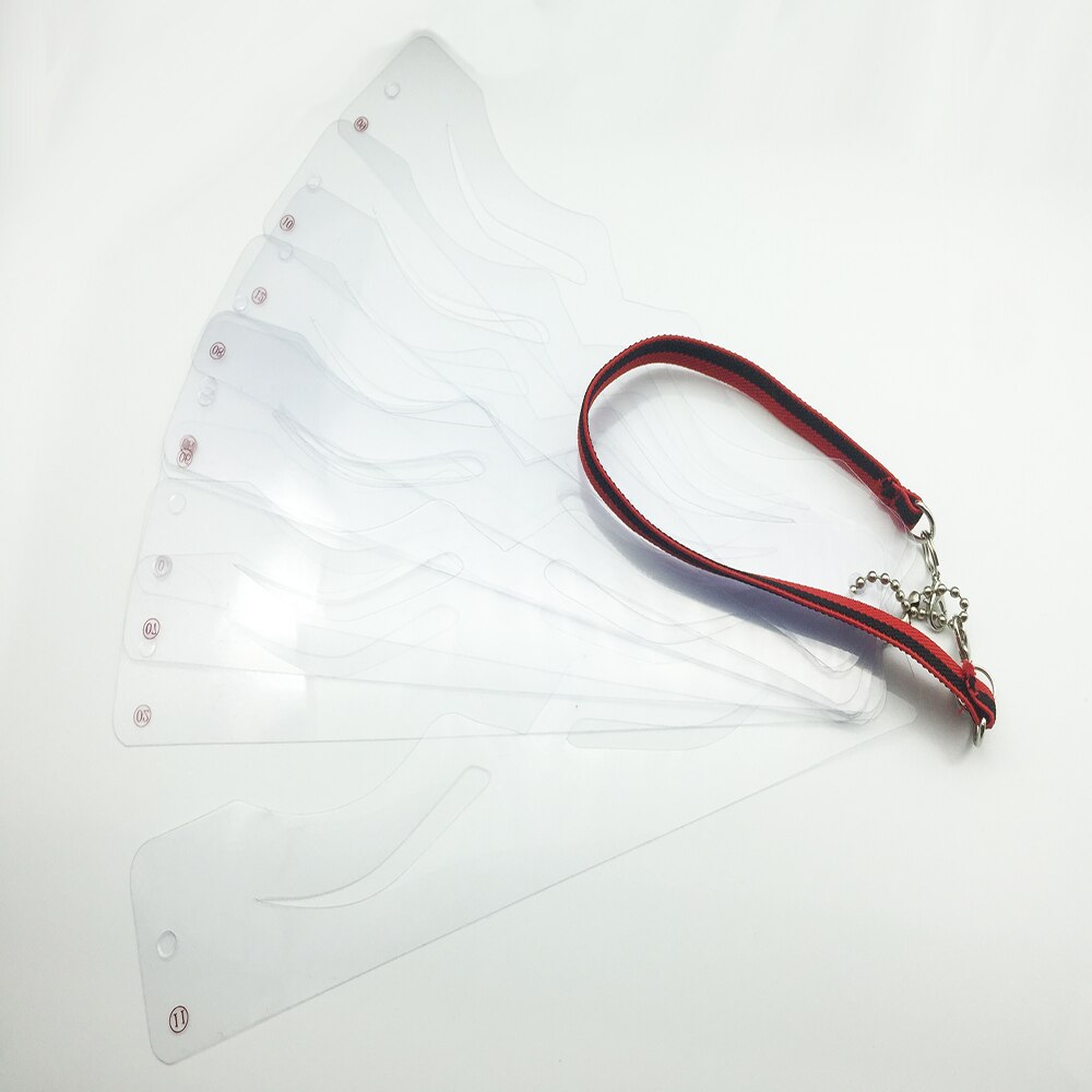 12 pcs Reusable DIY Eyebrow Stencil Eyebrow Template Magic Eye Brow Shaper Makeup Template Eyebrow Grooming Shaping Stencil