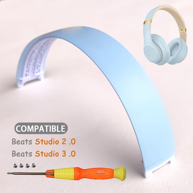 vervangende hoofdband voor Beat Studio 3 2 Studio 3 hoofdband Studio 3.0 draadloze headset hoofdbanden kit: Blauw