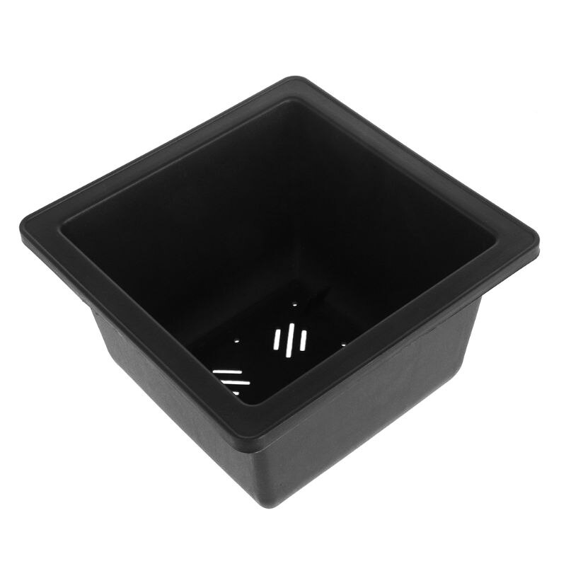 Flower Pot Imitation Plastic Balcony Rectangle Bonsai Bowl Basin Nursery Planter: 17 Length