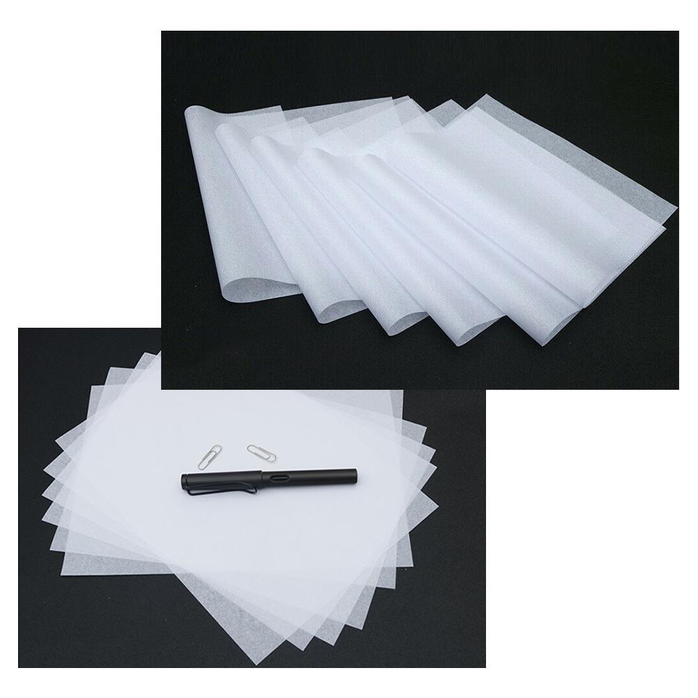 100 Sheet/Pack Tracing Paper Copybook Paper Translucent Calligraphy Writing Copying Drawing Paper For Stroke Scrapbook Station