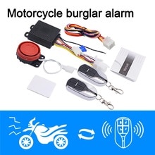 12V Motorcycle Alarm Device Anti-theft Security Alarm Protection Double Remote Control Scooter Safety Motor Bike Alarm System